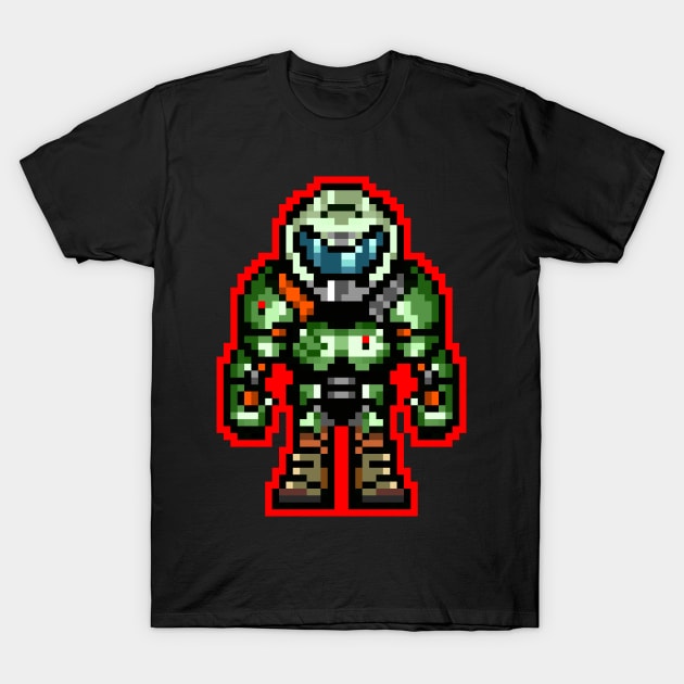 Pixel Praetor T-Shirt by RetroPixelWorld